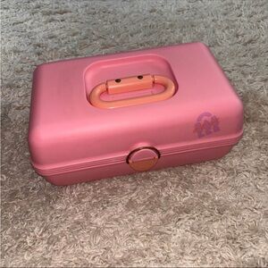 Vintage Retro Pink Caboodles 90s Makeup Case Organizer Model 2602